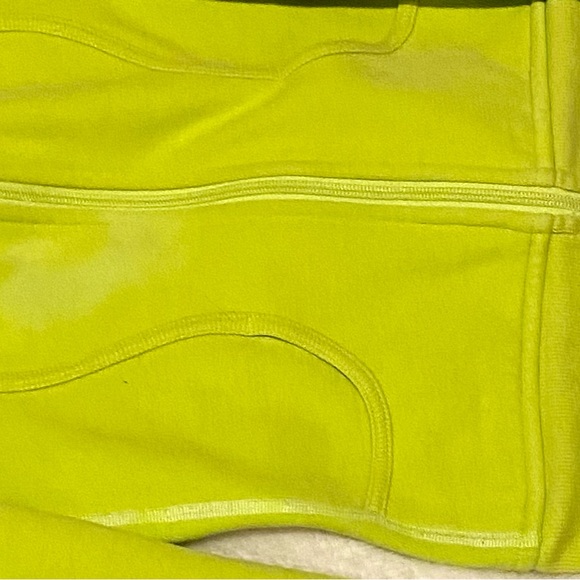 Bright yellow Lululemon zip up, size 2US, great condition - Picture 6 of 7